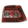 Coppia fanali posteriori a led Angel Eyes rosso