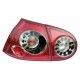 Coppia fanali posteriori a led Angel Eyes rosso
