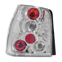 Coppia fanali posteriori Angel Eyes cromo