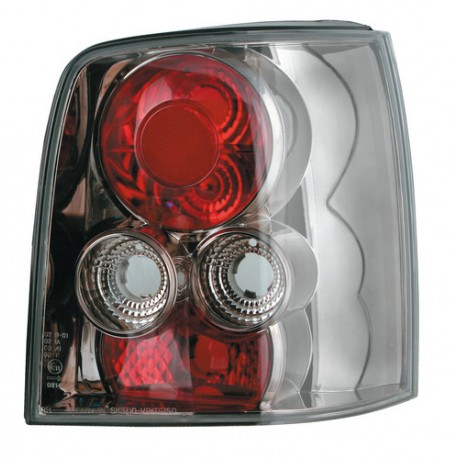 Coppia fanali posteriori Angel Eyes cromo