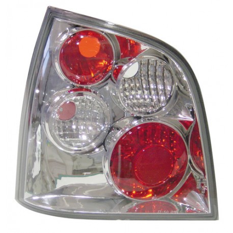 Coppia fanali posteriori Angel Eyes cromo