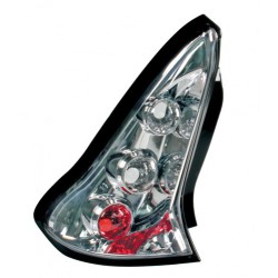 Coppia fanali posteriori Angel Eyes cromo