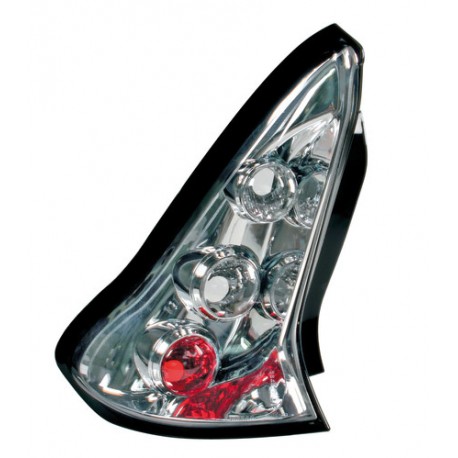 Coppia fanali posteriori Angel Eyes cromo