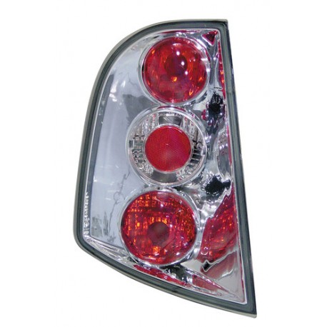 Coppia fanali posteriori Angel Eyes cromo