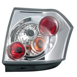 Coppia fanali posteriori Angel Eyes cromo