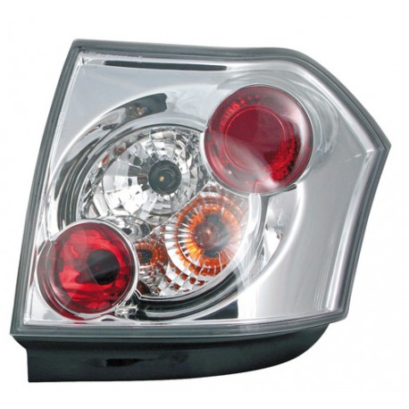 Coppia fanali posteriori Angel Eyes cromo