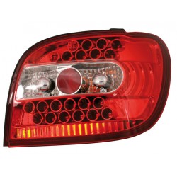 Coppia fanali posteriori a led Angel Eyes rosso