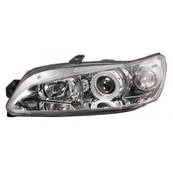 Coppia fanali anteriori Angel Eyes cromo
