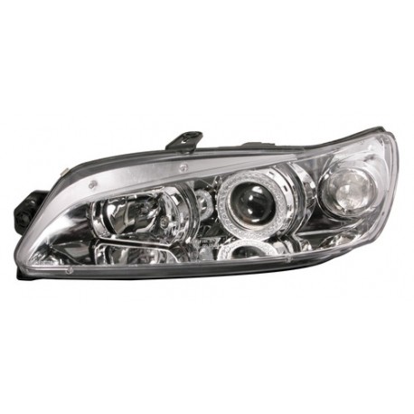 Coppia fanali anteriori Angel Eyes cromo
