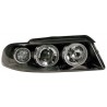 Coppia fanali anteriori Angel Eyes nero