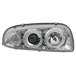 Coppia fanali anteriori Angel Eyes cromo