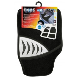 Exus serie tappeti universali in moquette 4 pezzi