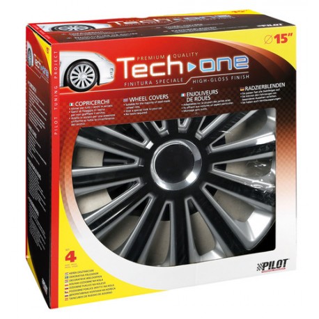 Trend DC RCKit 4 copricerchi coppe ruota diametro 15