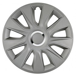 Stratos RC Grafite Kit 4 copricerchi coppe ruota diametro 15