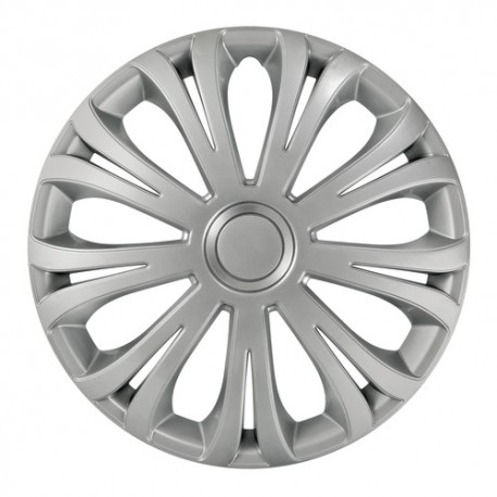Avera Silver Kit 4 copricerchi coppe ruota diametro 13