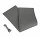 Premium coprivolante in pelle - L - diametro 37/39 cm - grigio