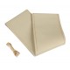 Standard coprivolante in pelle - L - diametro 37/39 cm - beige