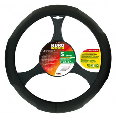 Kuro coprivolante in TPE - S - diametro 35/37 cm - nero