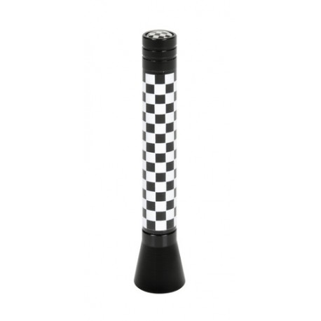 Flag Stelo antenna radio 8 cm - Chequered