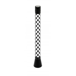 Flag Stelo antenna radio 11 cm - Chequered