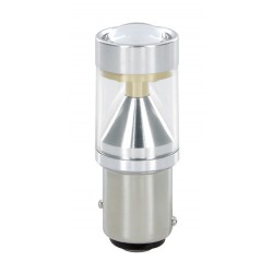 10-30V Mega-Led 54 - 6 SMD x 9 chips - P21W - BA15s - 1 pezzo in blister - Rosso