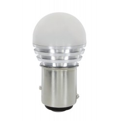 10-30V Mega-Led 9 - 1 SMD x 9 chips - P21/5W - BAY15d - 1 pezzo in blister - Bianco