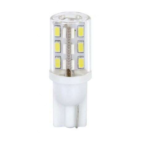 10-30V Mega-Led 24 - 24 SMD x 1 chip - T10 - W2.1x9.5d - 2 pz in blister - Bianco