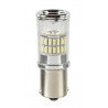 12-28V Mega-Led 48 - 48 SMD x 1 chip - P21W - BA15s - 1 pezzo in blister - Bianco - Doppia polarita'