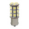 12V Hyper-Led 81 - 27 SMD x 3 chips - P21W - BA15s - 1 pezzo in blister - Bianco
