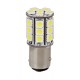 12V Hyper-Led 81 - 27 SMD x 3 chips - P21/5W - BAY15d - 1 pezzo in blister - Bianco