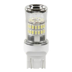12V Mega-Led 48 - 48 SMD x 1 chip - W21/5W - W3x16q - 1 pezzo in blister - Bianco - Doppia polarita'