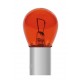 12V Red Dyed Glass Lampada 1 filamento - P21W - 21W - BA15s - 2 pz in blister