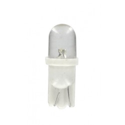 12V Colour-Led lampada 1 Led - T10 - W2.1x9.5d - 2 pz in blister - Blu