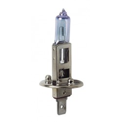 12V Lampada alogena Xenon - H1 - 55W - P14.5s - 2 pz - Scatola Plast.