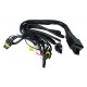 Cablaggio con relay H4 Bi-Xenon