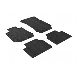 Set tappeti su misura in gomma