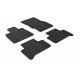 Set tappeti su misura in gomma