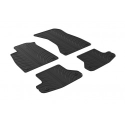Set tappeti su misura in gomma