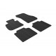 Set tappeti su misura in gomma