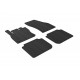Set tappeti su misura in gomma