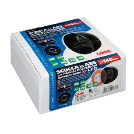 Scocca per fanali rotondi posteriori O-Led