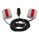 Full-Led Kit fanali posteriori magnetici a Led 12V