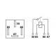 Rele' universale 24V - 40A - 4 contatti