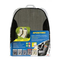 Sporting Fresh coppia schienali in fibra naturale - Grigio