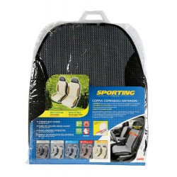 Sporting Fresh coppia schienali in fibra naturale - Blu