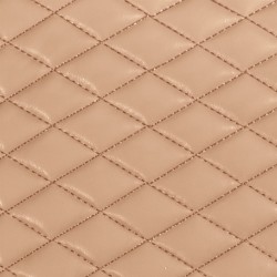 Cover-Tech Leatherette coppia coprisedili anteriori in similpelle - Nocciola