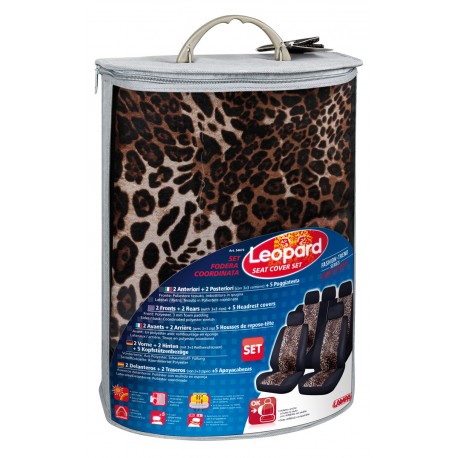 Leopard set fodere coordinate