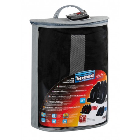 Speed set fodere coordinate - nero- grigio