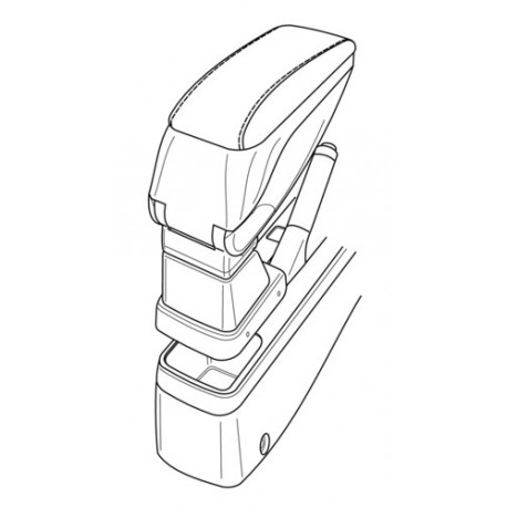 Attacco bracciolo kit di montaggio specifico