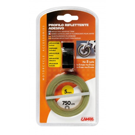 Profilo riflettente adesivo - Argento